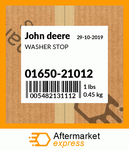WASHER STOP 01650-21012