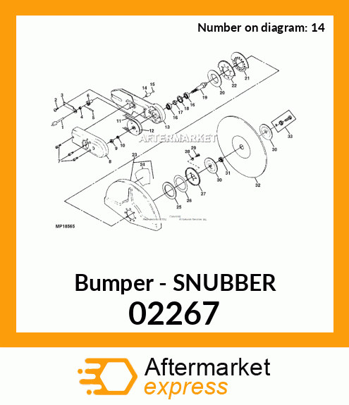 Bumper - SNUBBER 02267