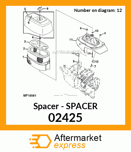 Spacer - SPACER 02425