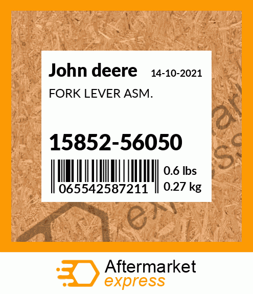 FORK LEVER ASM. 15852-56050