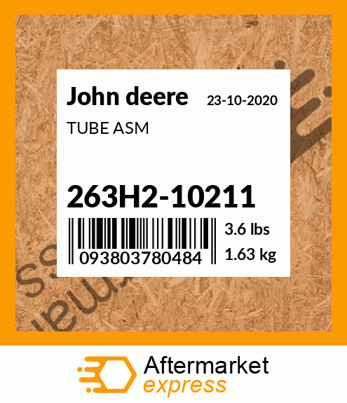 TUBE ASM 263H2-10211