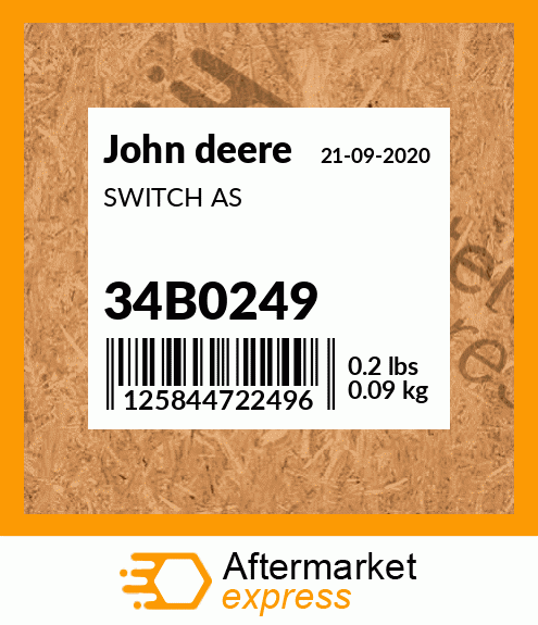 SWITCH AS 34B0249