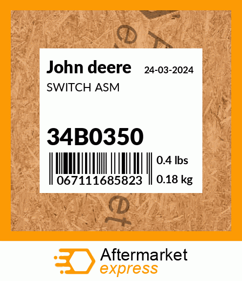 SWITCH ASM 34B0350