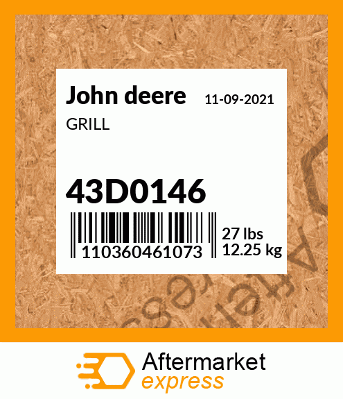 GRILL 43D0146