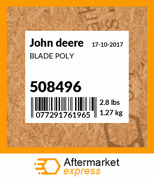 BLADE POLY 508496