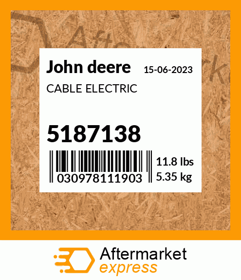 CABLE ELECTRIC 5187138