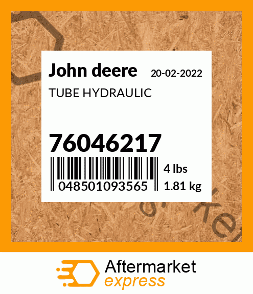 TUBE HYDRAULIC 76046217