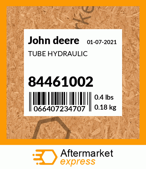 TUBE HYDRAULIC 84461002