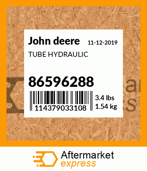TUBE HYDRAULIC 86596288