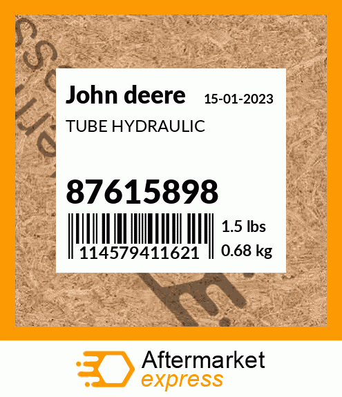 TUBE HYDRAULIC 87615898