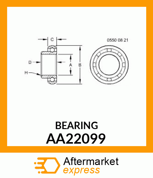 BEARING AA22099