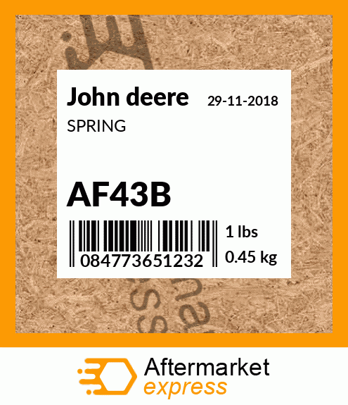 SPRING AF43B