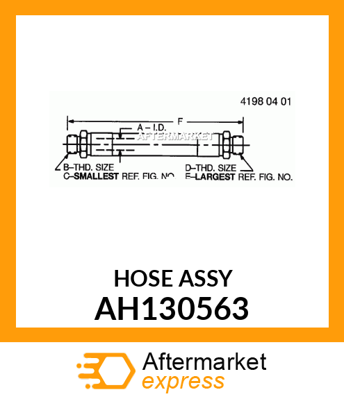 HOSE ASSY AH130563