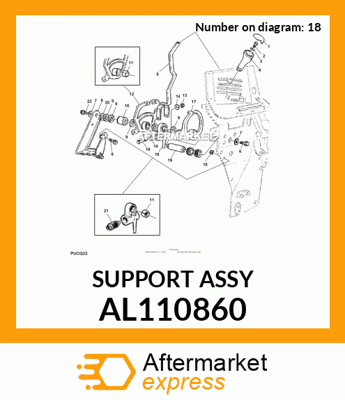SUPPORT ASSY AL110860