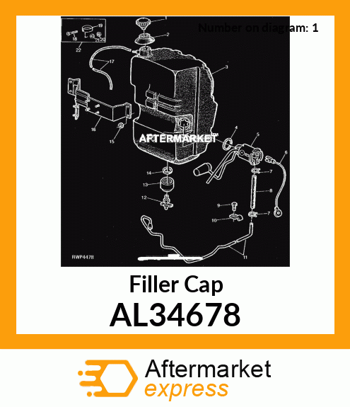 Filler Cap AL34678