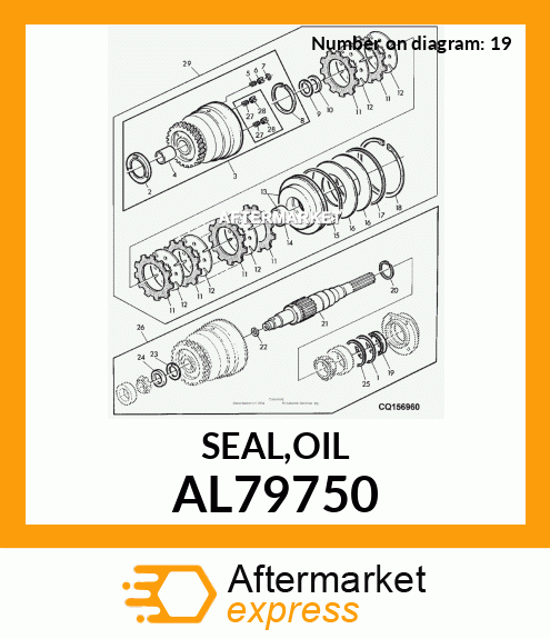 SEAL,OIL AL79750