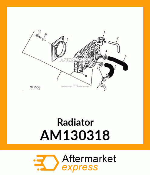 Radiator AM130318