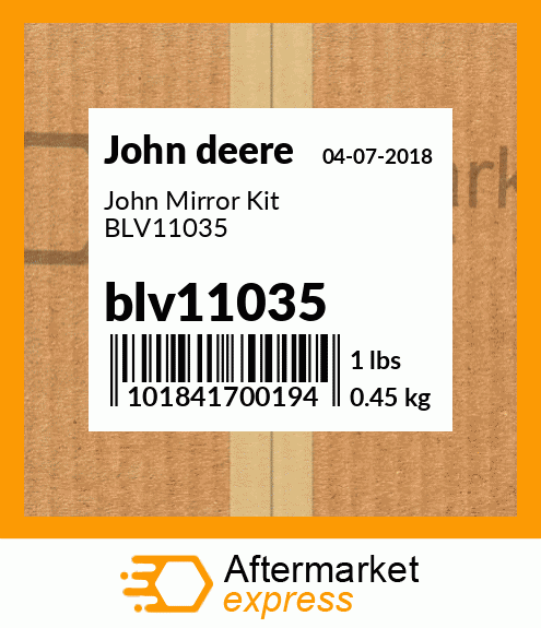 John Mirror Kit BLV11035 blv11035