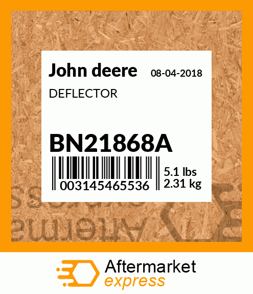 DEFLECTOR BN21868A