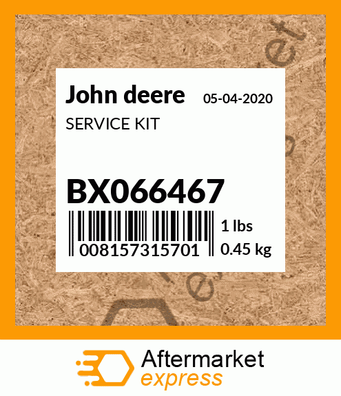 SERVICE KIT BX066467