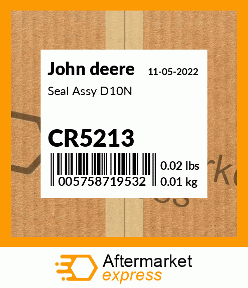 Seal Assy D10N CR5213