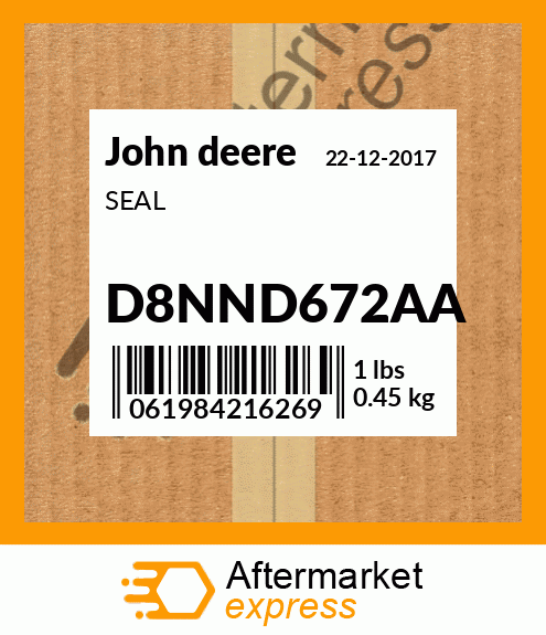 SEAL D8NND672AA