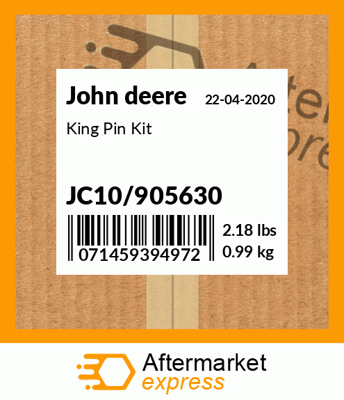 King Pin Kit JC10/905630