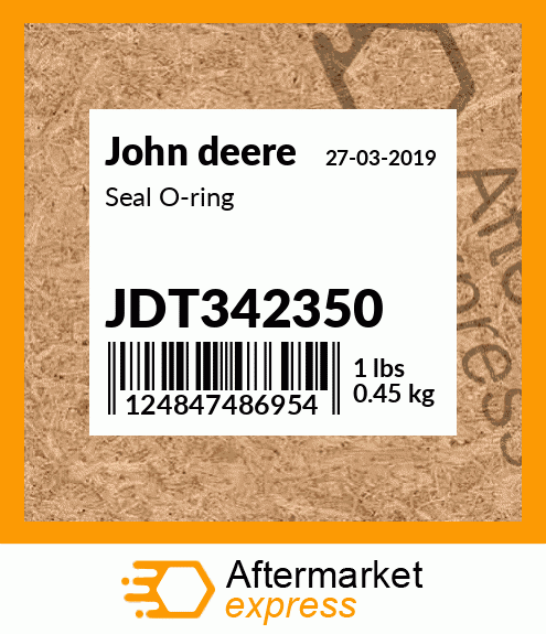Seal O-ring JDT342350