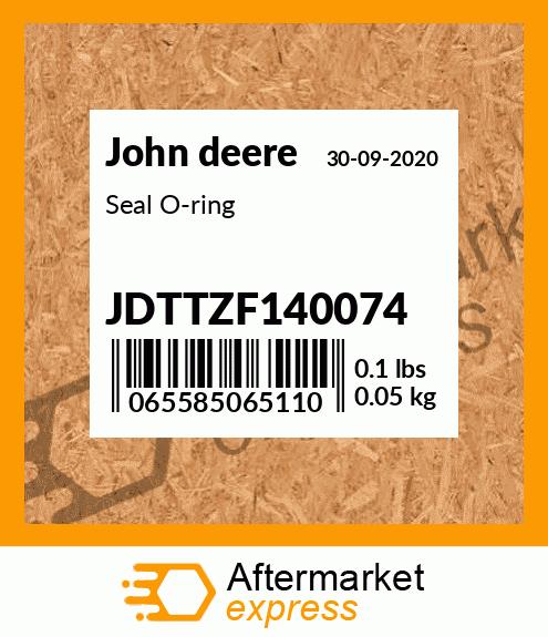 Seal O-ring JDTTZF140074