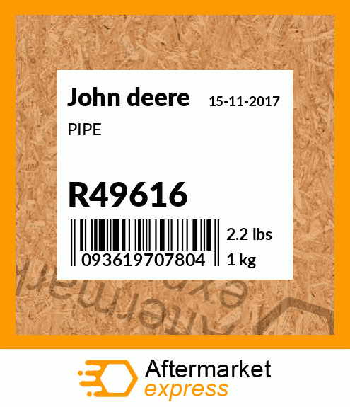 PIPE R49616