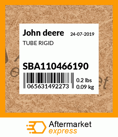 TUBE RIGID SBA110466190