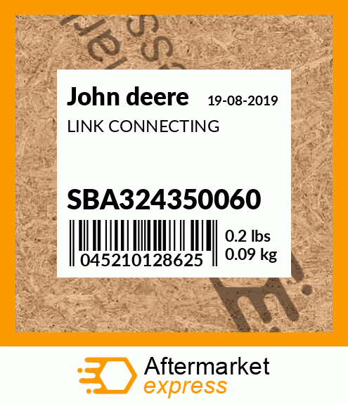 LINK CONNECTING SBA324350060