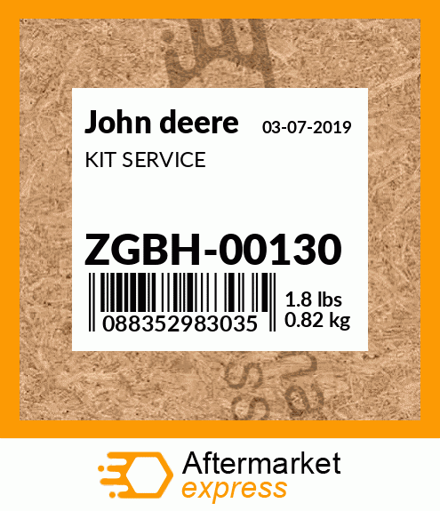 KIT SERVICE ZGBH-00130