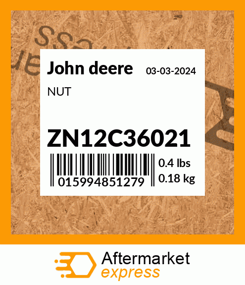 NUT ZN12C36021