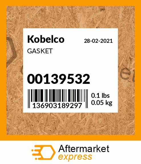 GASKET 00139532