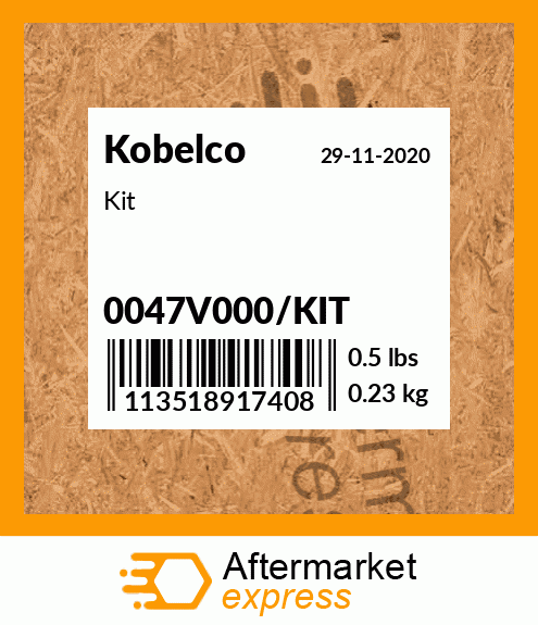 Kit 0047V000/KIT