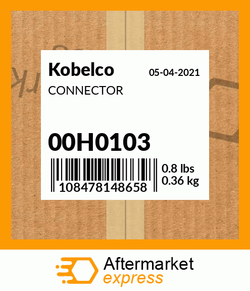 CONNECTOR 00H0103