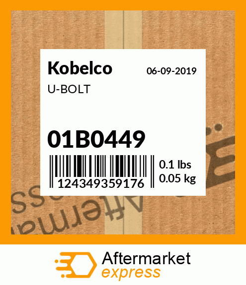 U-BOLT 01B0449