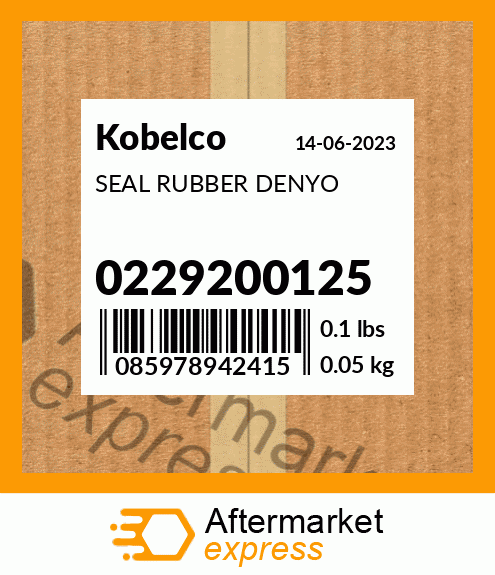 SEAL RUBBER DENYO 0229200125