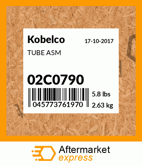 TUBE ASM 02C0790
