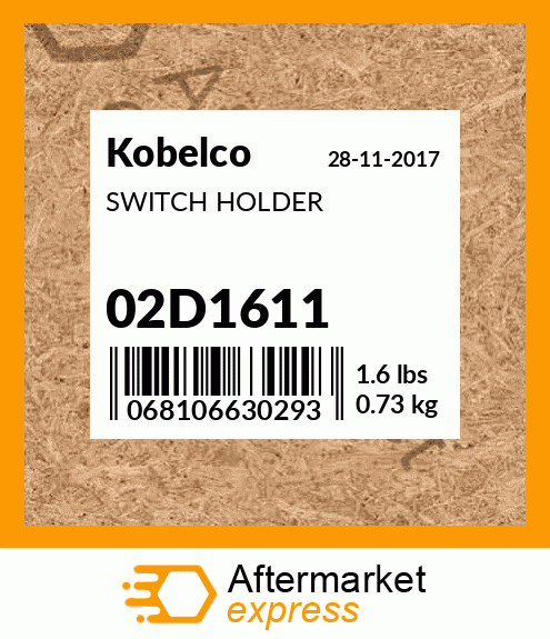 SWITCH HOLDER 02D1611