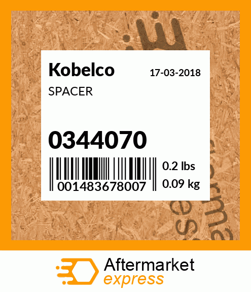 SPACER 0344070