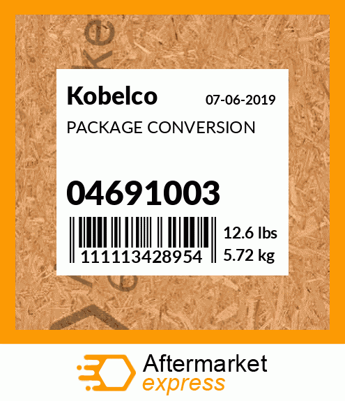 PACKAGE CONVERSION 04691003