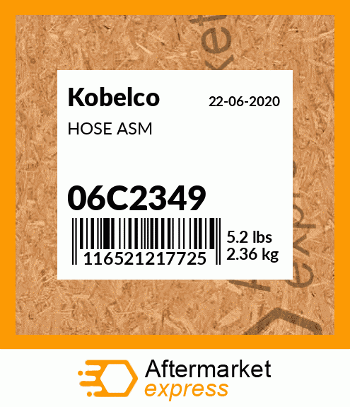 HOSE ASM 06C2349