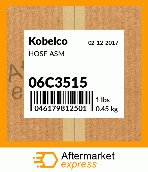 HOSE ASM 06C3515