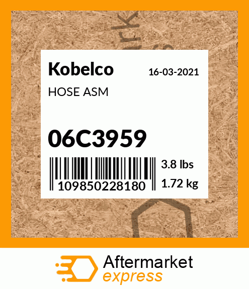 HOSE ASM 06C3959