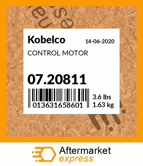 CONTROL MOTOR 07.20811