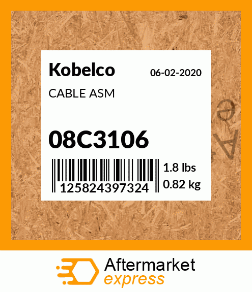 CABLE ASM 08C3106