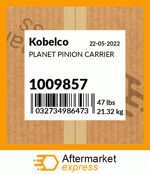 PLANET PINION CARRIER 1009857