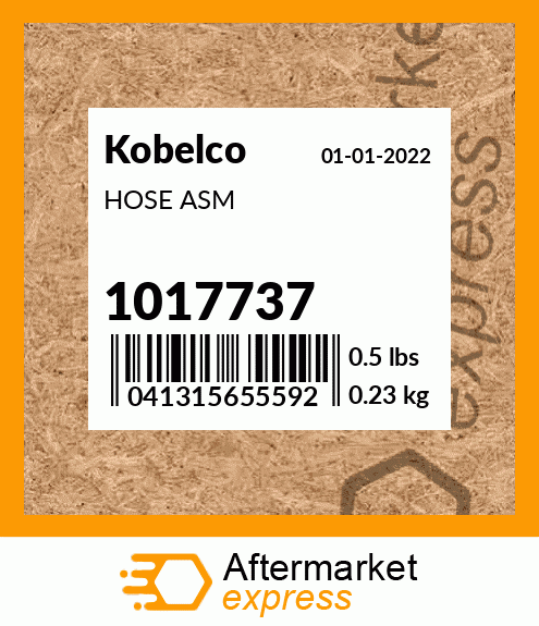 HOSE ASM 1017737